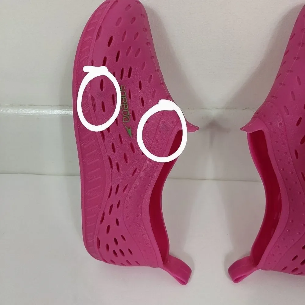 Speedo Jelllies Hot Pink Water Shoes Toddler Girl 11/12